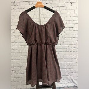 Bar III polka dot dress size M